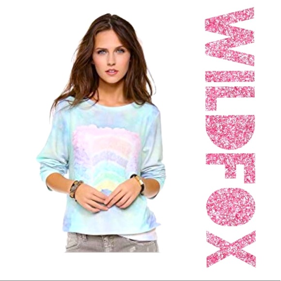 Wildfox dreaming of cake baggy beach jumper small🦄 - Picture 4 of 9